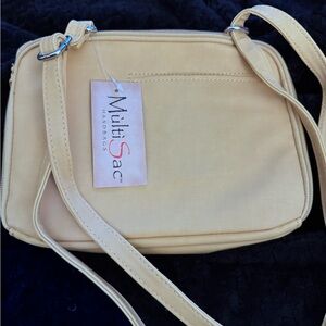 MultiSac Women's Tan Crossbody Bag